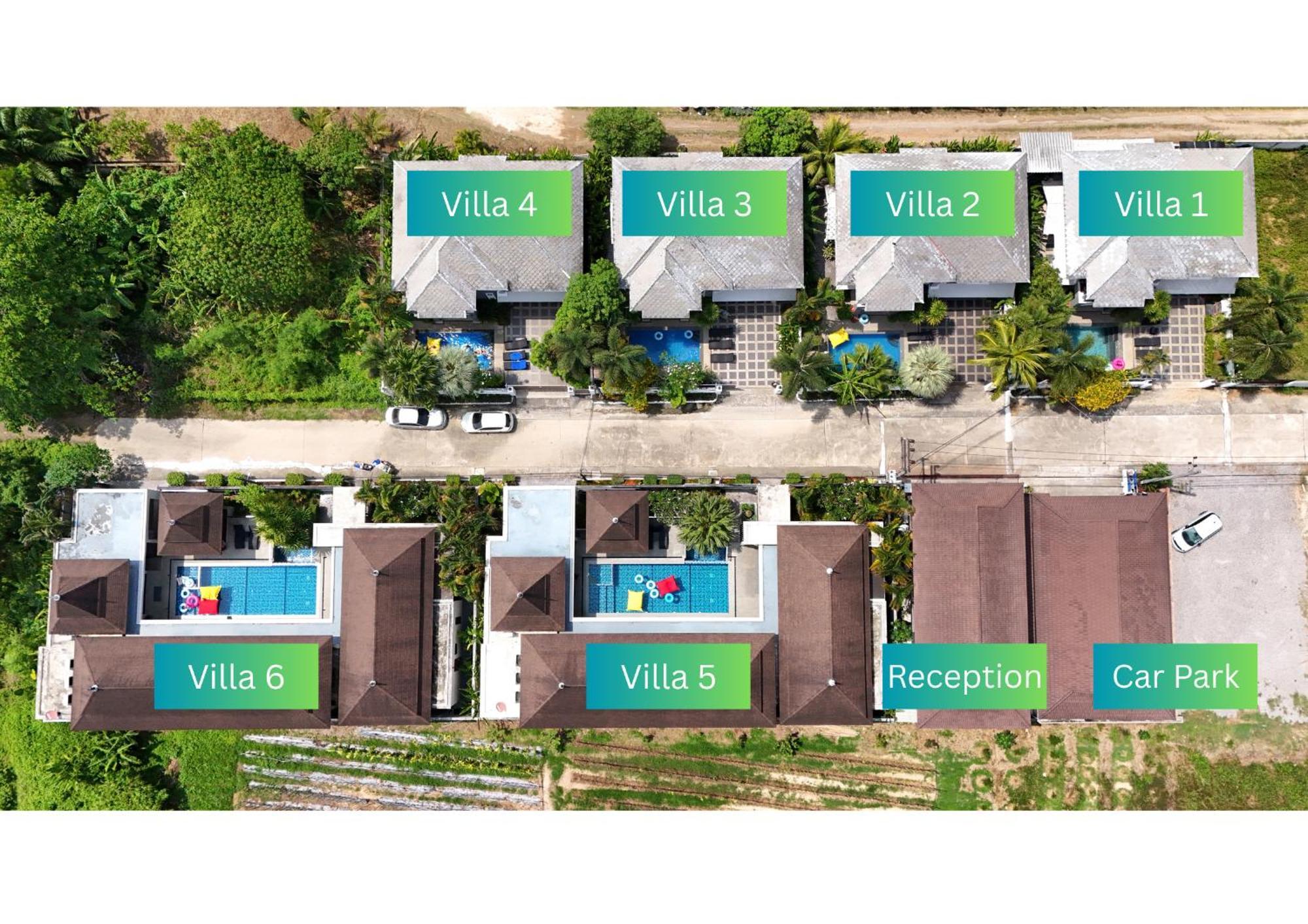 Narintara Private Pool Villas - Free Tuk-Tuk Service To The Beach! Ao Nang Dış mekan fotoğraf